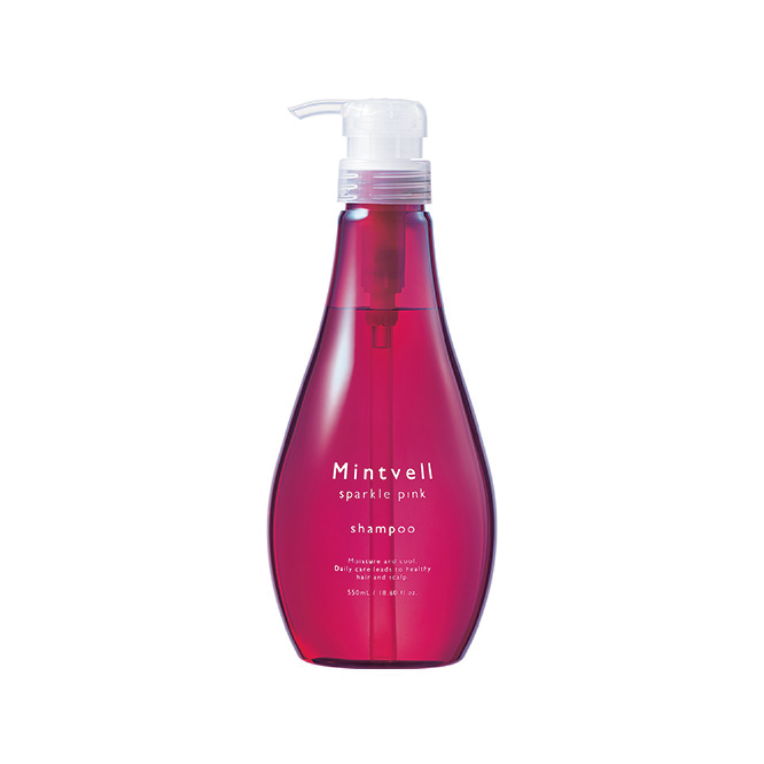 ミントベル スパークルピンクシャンプー 550ml
