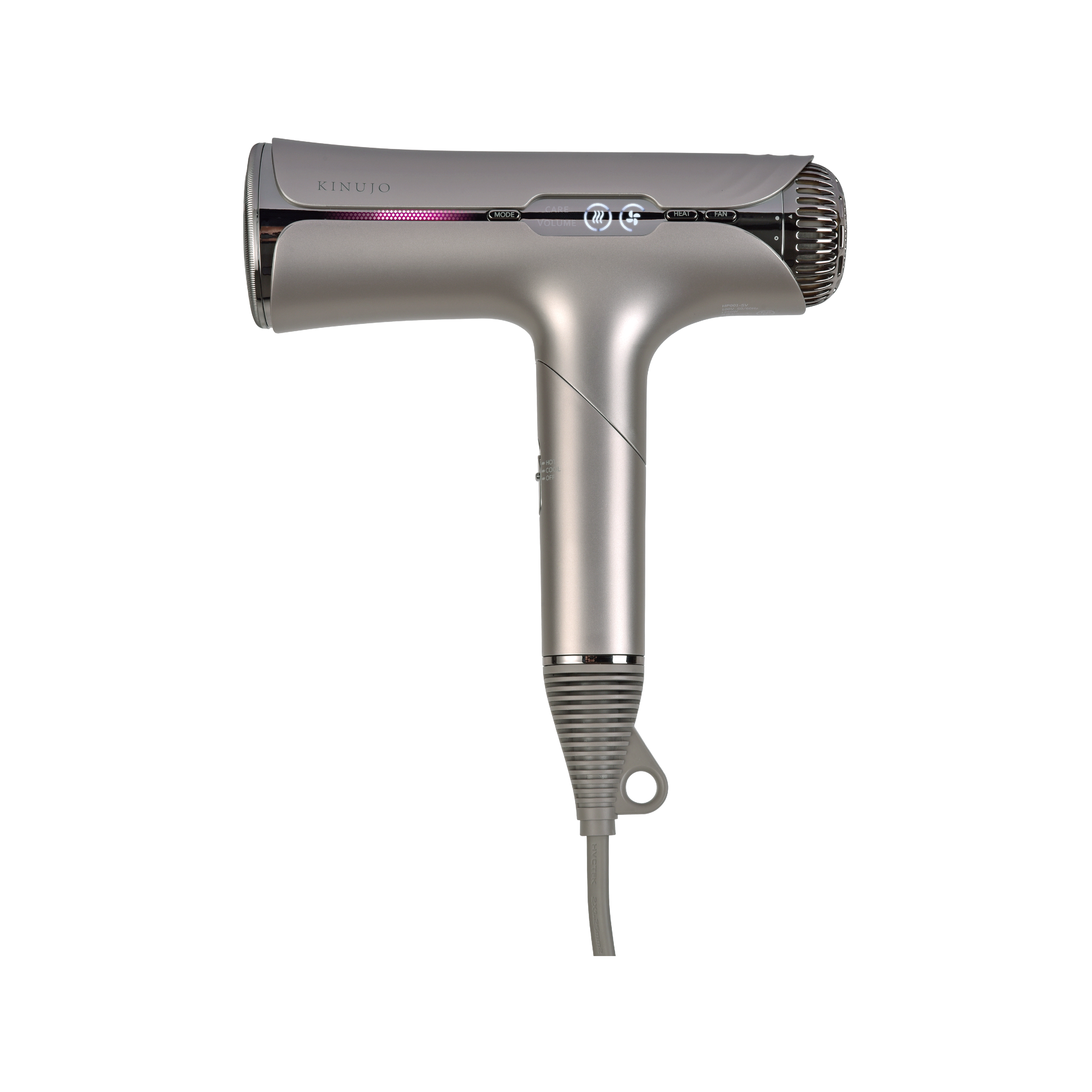 KINUJO Silk Premium Dryer（クリアシルバー）