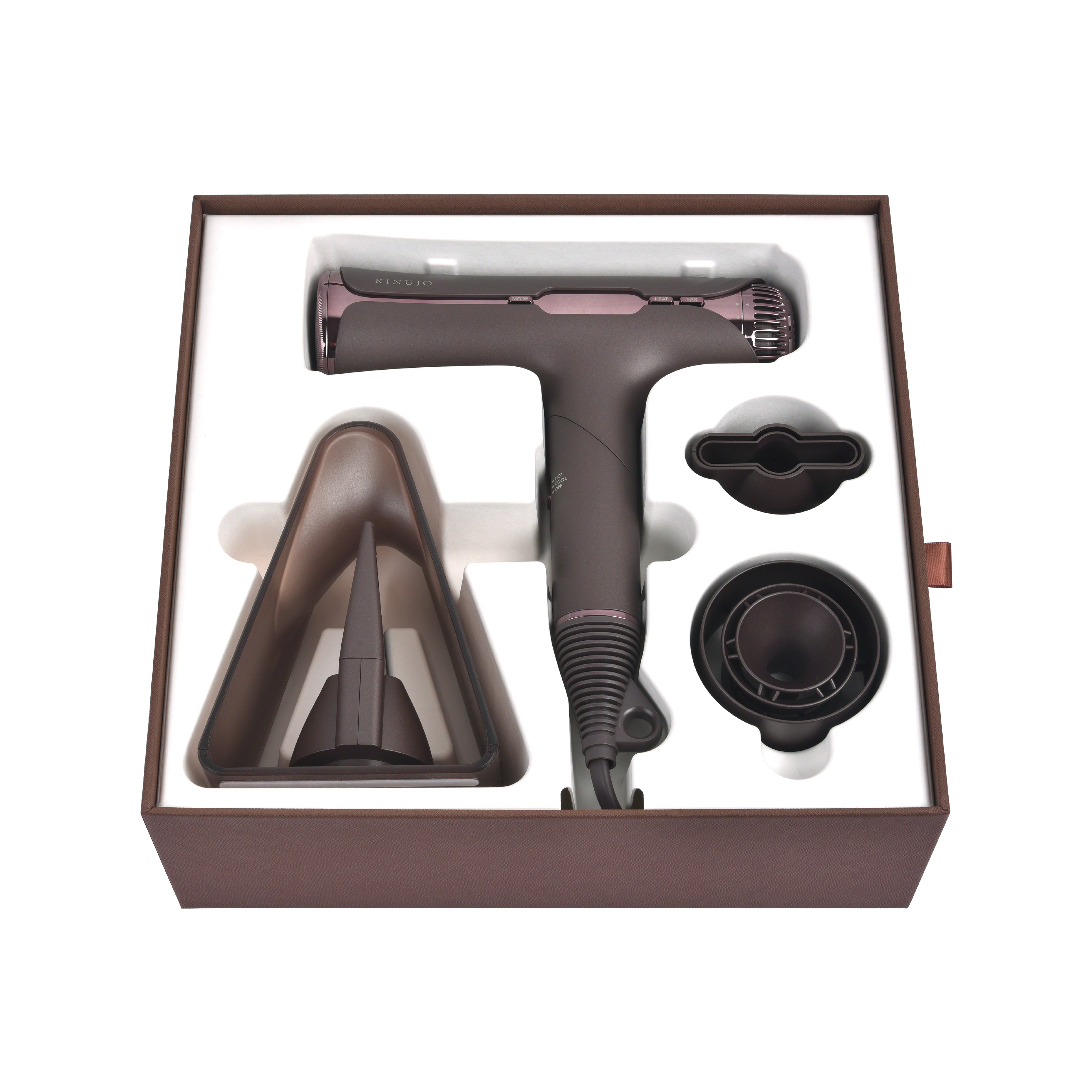KINUJO Silk Premium Dryer（アーバンブラウン）