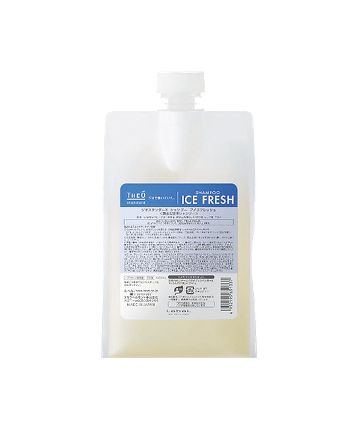 ジオスタンダード シャンプー アイスリフレッシュ 1000ml（レフィル）の商品イメージ