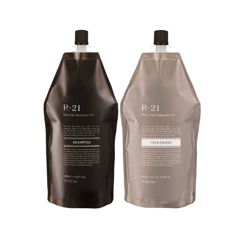R-21 シャンプー&トリートメントセット＜490ml＞の商品イメージ