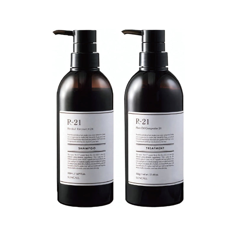R-21 シャンプー&トリートメントセット＜500ml＞の商品イメージ