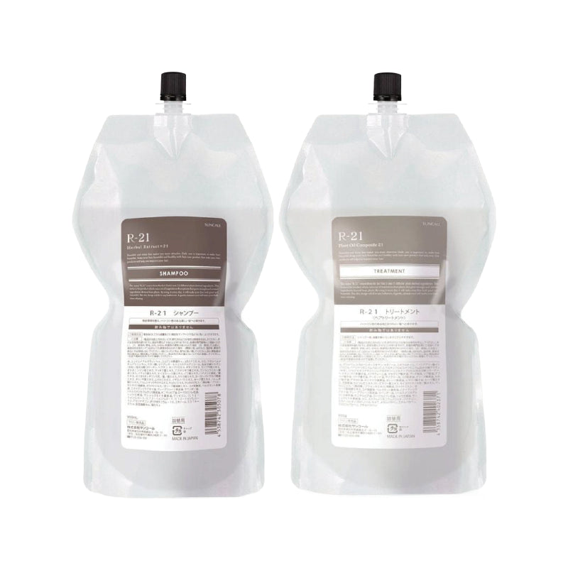 R-21 シャンプー&トリートメントセット＜950ml＞の商品イメージ