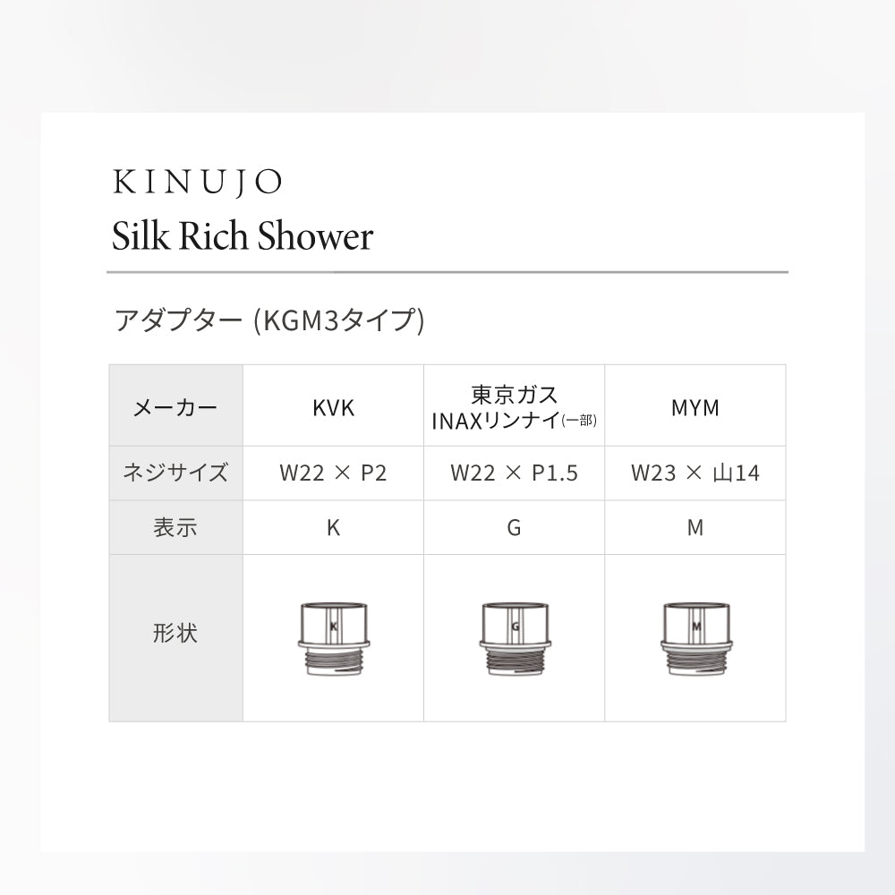 KINUJO Silk Rich Shower ＜ブラック＞（キヌージョ シルク リッチ シャワー ブラック）
